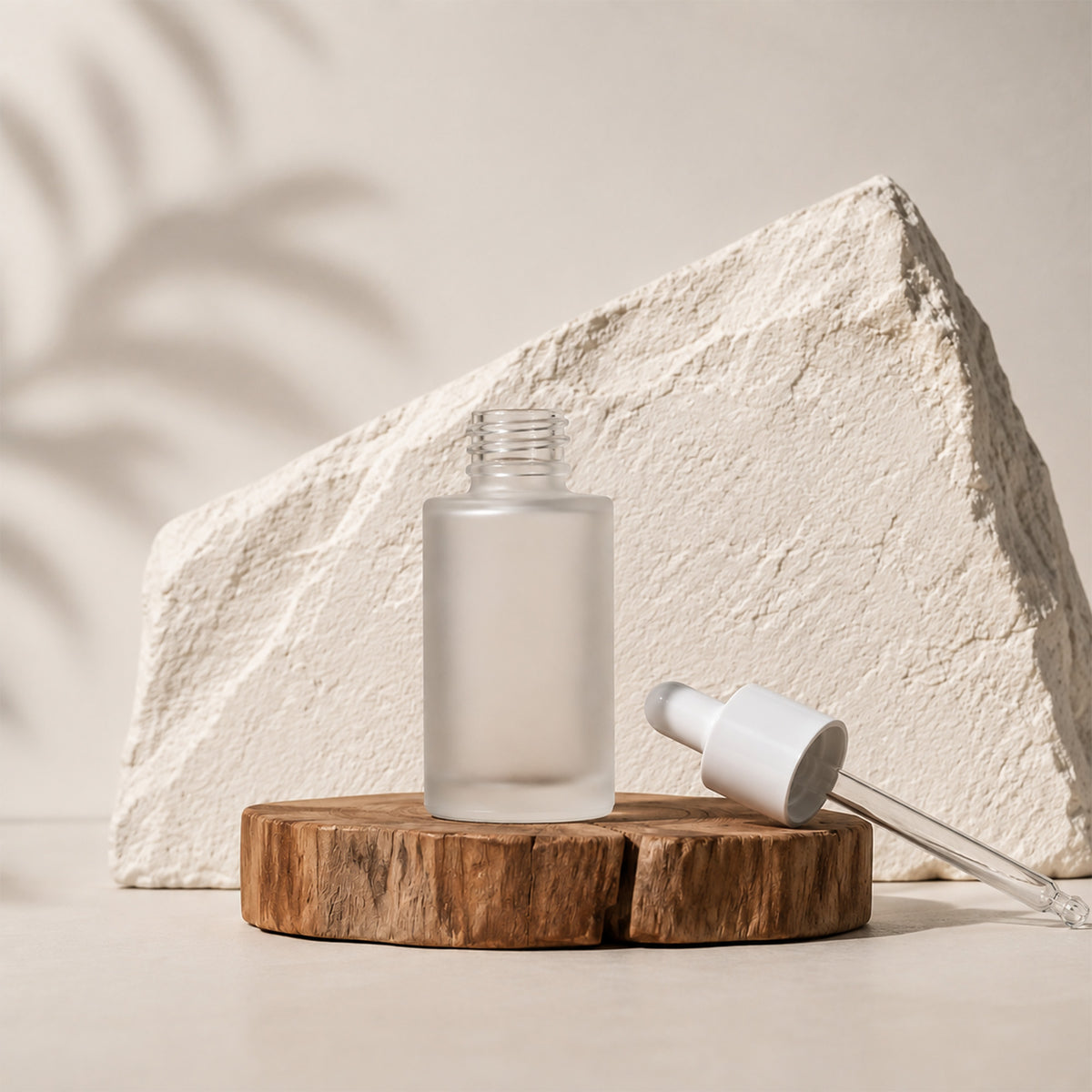 30 mL Frosted Glass Dropper Bottle