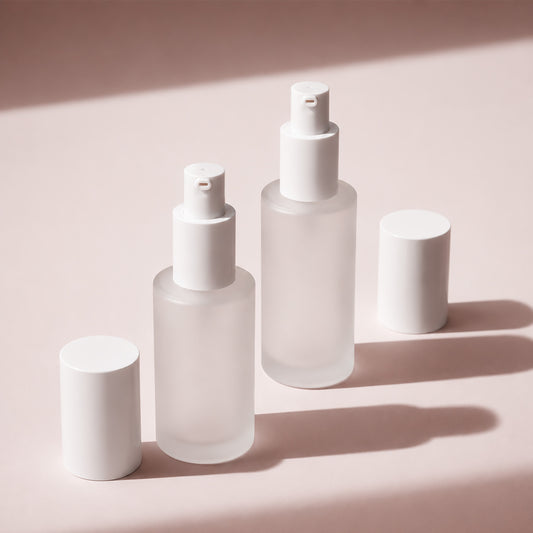 30 mL Frosted Glass Pump Bottle
