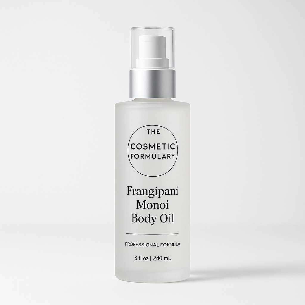 The Cosmetic Formulary Frangipani Monoi Body Oil