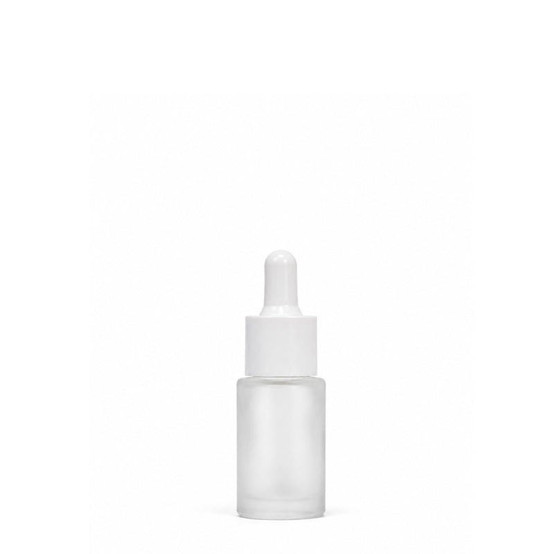 15 mL Frosted Glass Dropper Bottle
