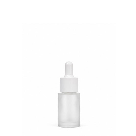 15 mL Frosted Glass Dropper Bottle