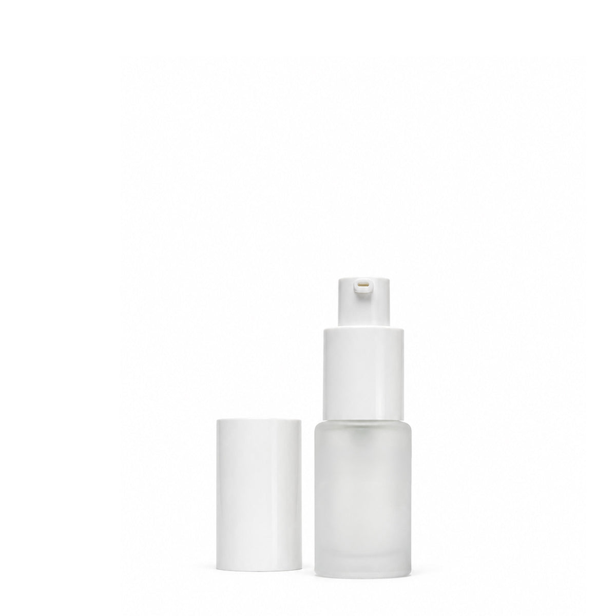 15 mL Frosted Glass Pump Bottle