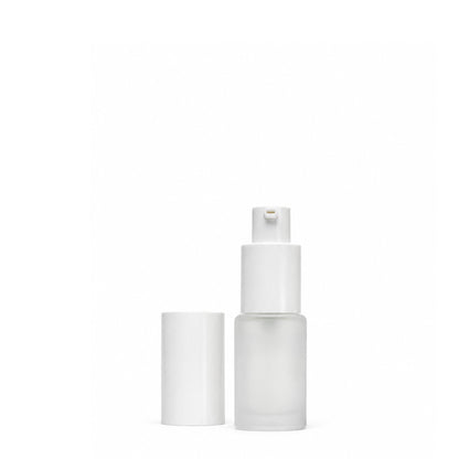 15 mL Frosted Glass Pump Bottle