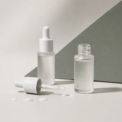 15 mL Frosted Glass Dropper Bottle