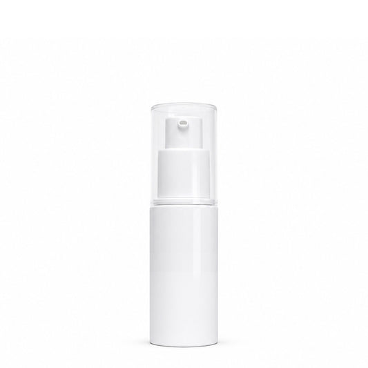 30 mL White Airless Pump Bottle