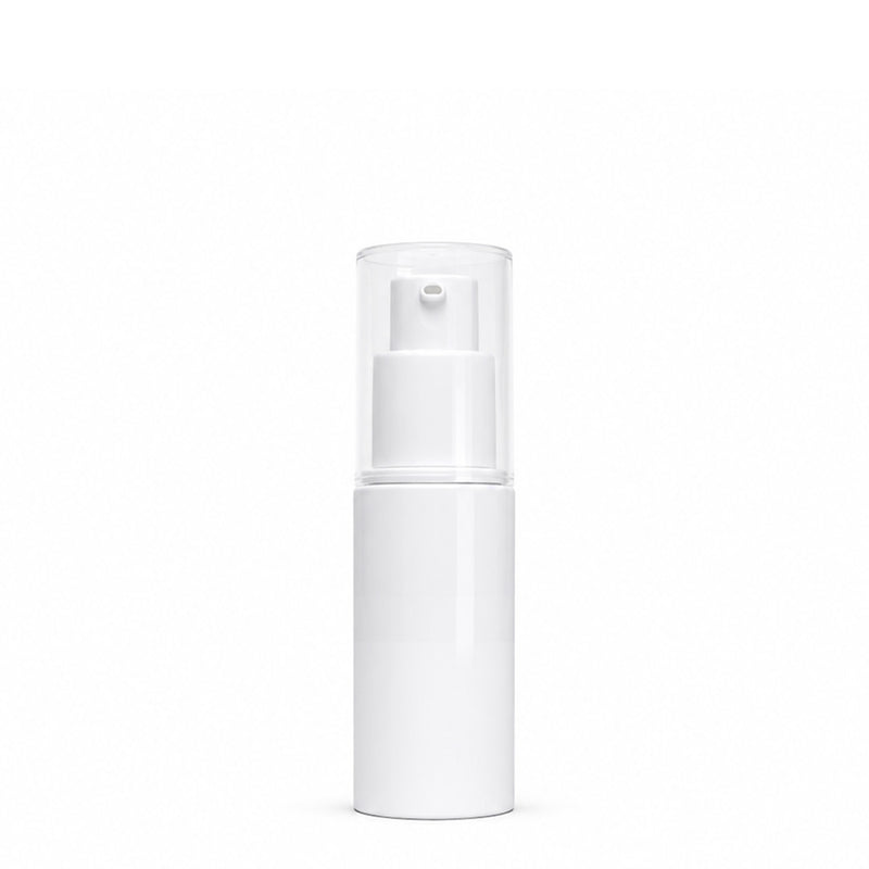 30 mL White Airless Pump Bottle