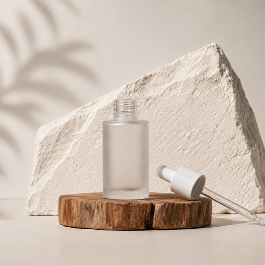 30 mL Frosted Glass Dropper Bottle