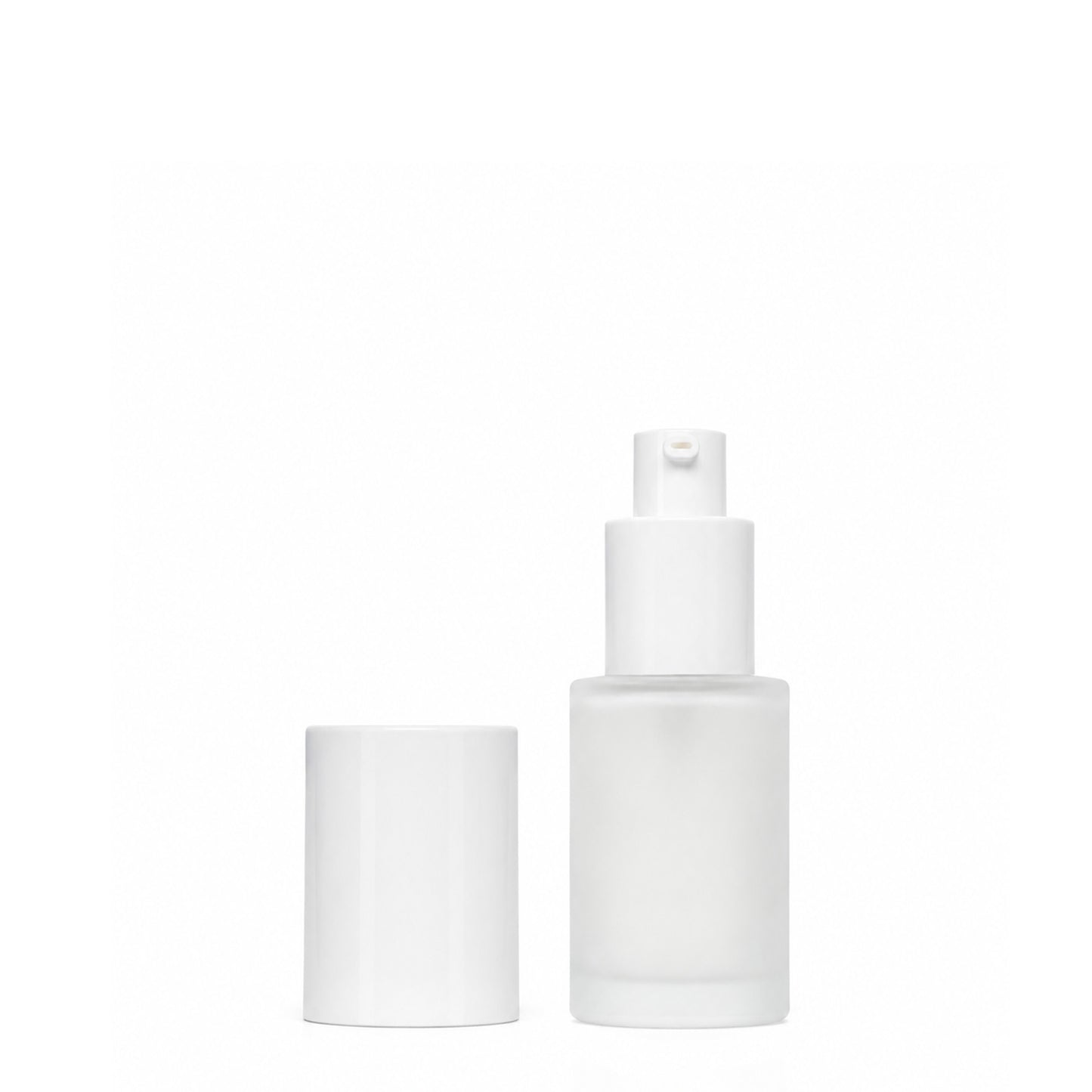 30 mL Frosted Glass Pump Bottle