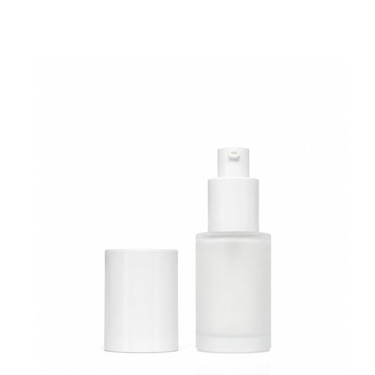 30 mL Frosted Glass Pump Bottle