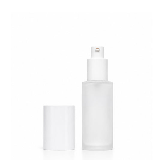 50 mL Frosted Glass Pump Bottle