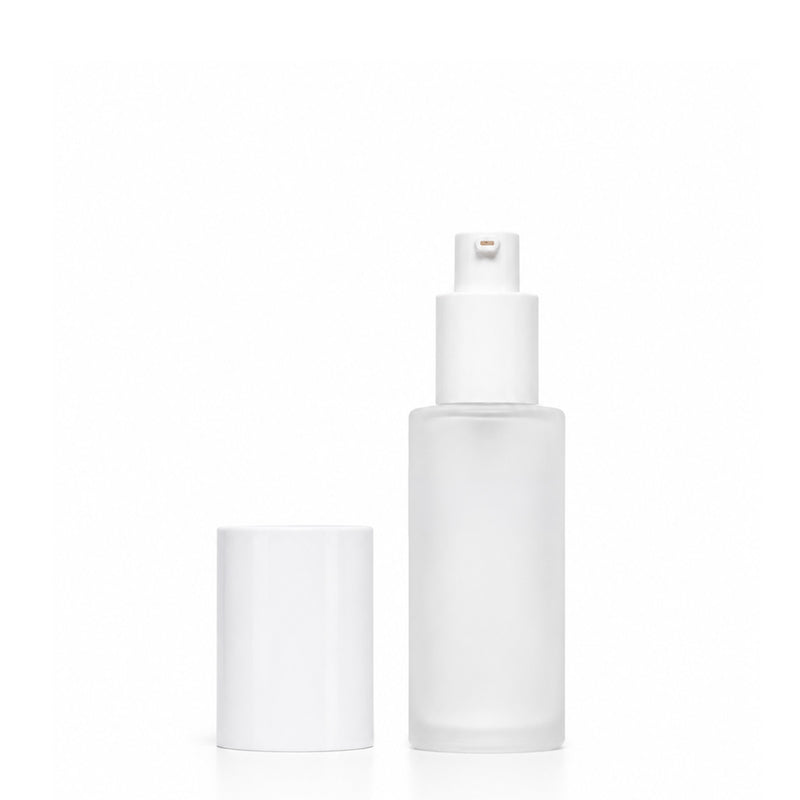 50 mL Frosted Glass Pump Bottle