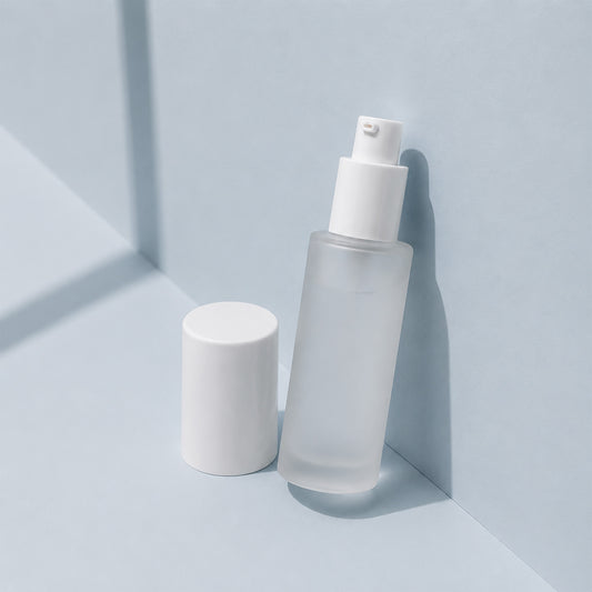 50 mL Frosted Glass Pump Bottle