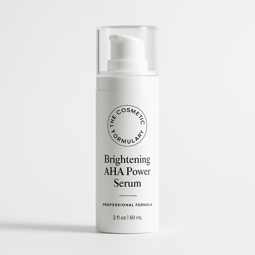 The Cosmetic Formulary Brightening AHA Power Serum